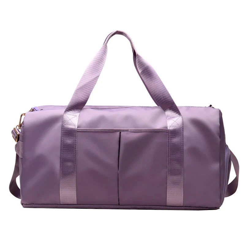 Waterproof Aura Fitness Sports Travel Duffel Bag - Versatile Weekender for Men and Women