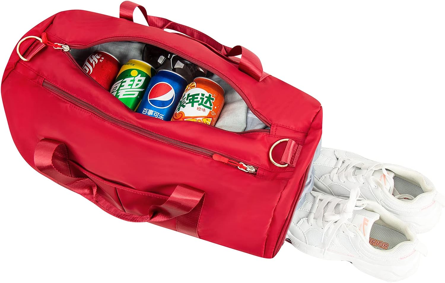 Waterproof Aura Fitness Sports Travel Duffel Bag - Versatile Weekender for Men and Women