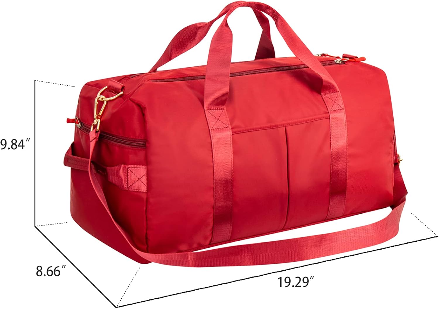 Waterproof Aura Fitness Sports Travel Duffel Bag - Versatile Weekender for Men and Women