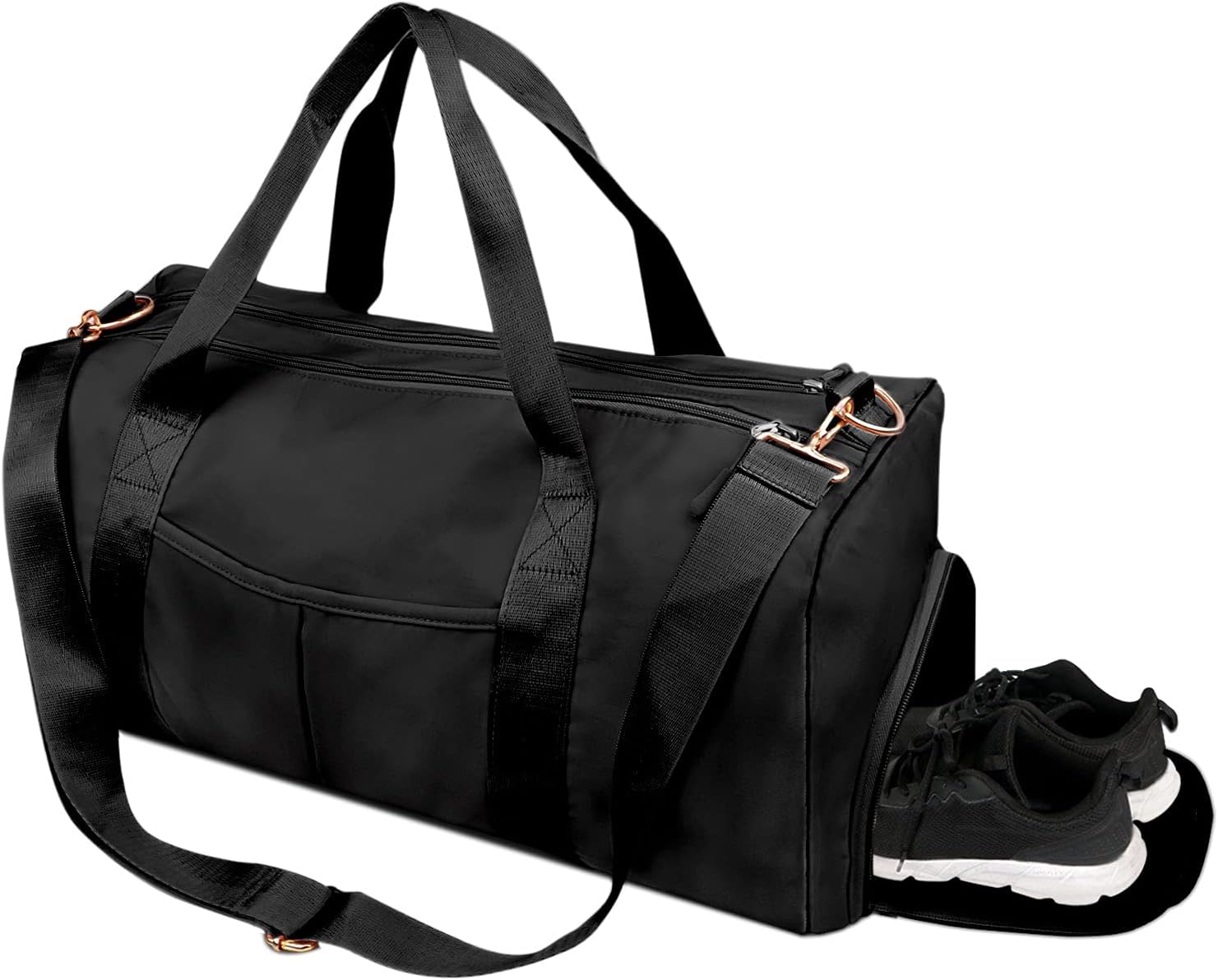 Waterproof Aura Fitness Sports Travel Duffel Bag - Versatile Weekender for Men and Women