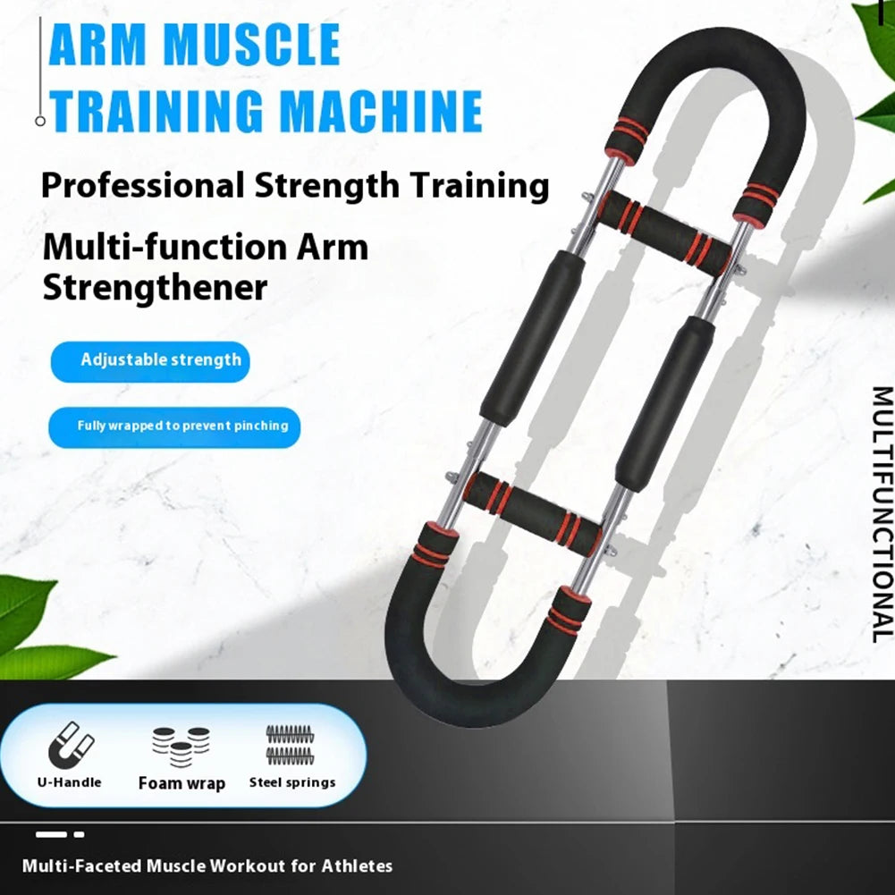 Aura Fitness Forearm Strength Exerciser Portable Wrist Strength Trainer U Shaped Twister Arm Exerciser Multi-Function Home Fitness Equipment