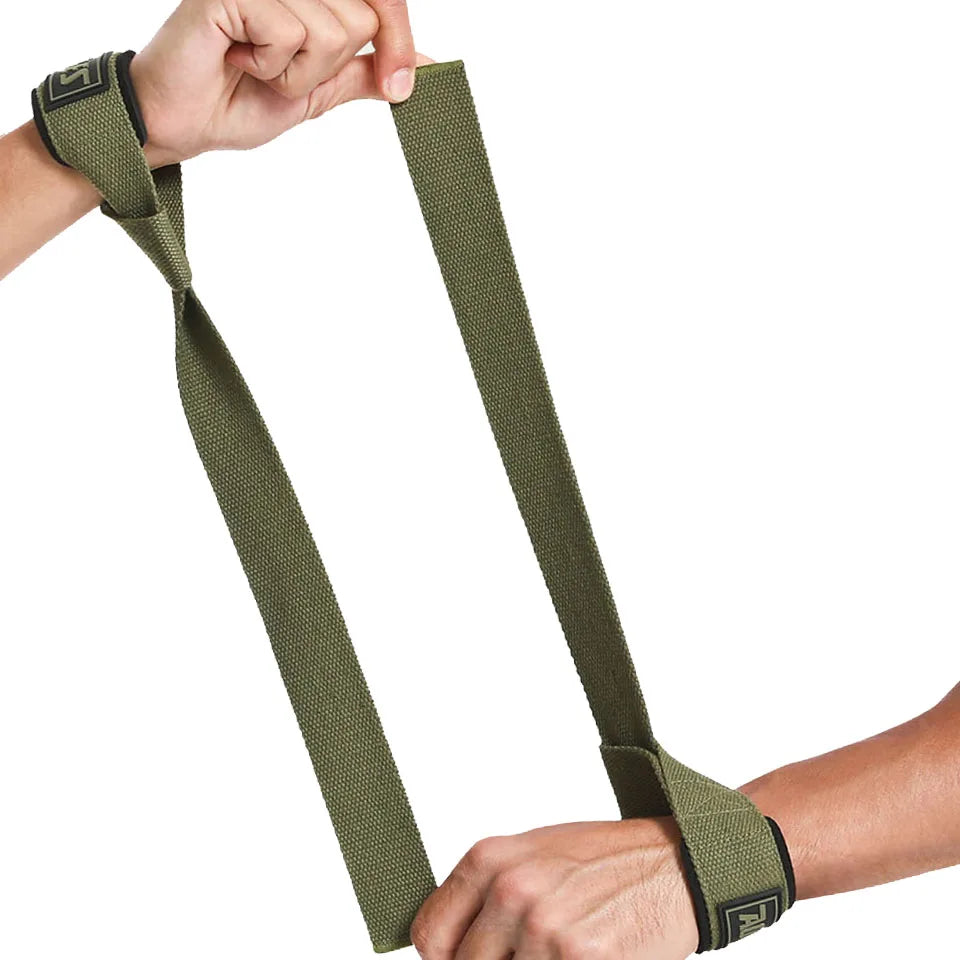 Aura Fitness Weightlifting Wrist Straps Strength Training Adjustable Non-Slip Gym Fitness Lifting Strap Wrist Support Grip Band