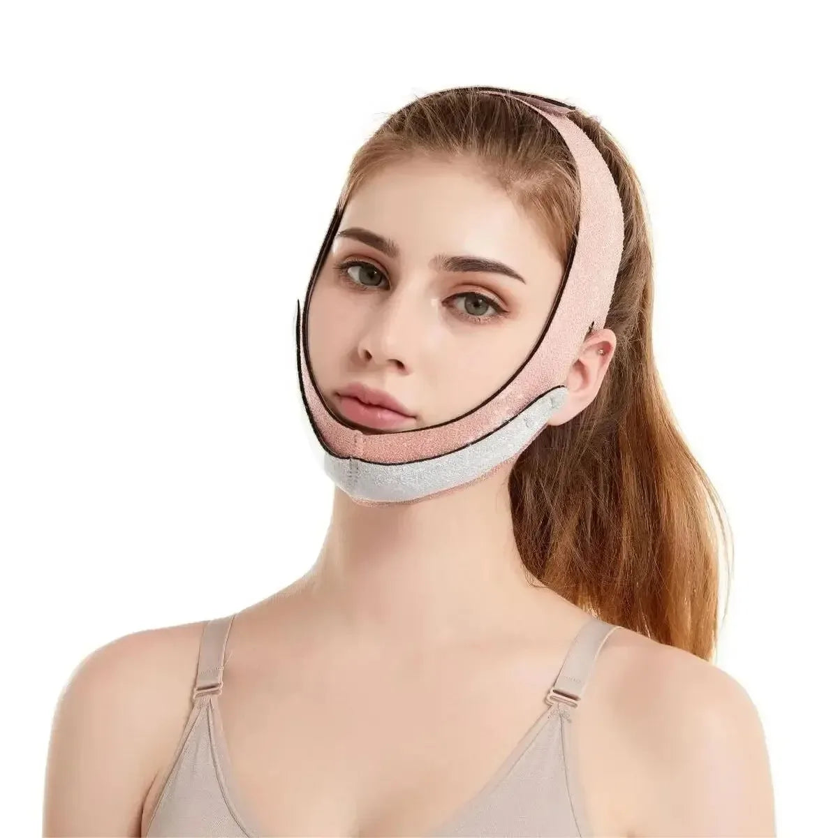 Aura Fitness Slimming Face Belt Lifting Double Chin Face Mask Tight but Not Strangling Suitable for All Kinds of Face Shape Slimming Tool