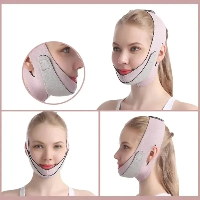 Aura Fitness Slimming Face Belt Lifting Double Chin Face Mask Tight but Not Strangling Suitable for All Kinds of Face Shape Slimming Tool