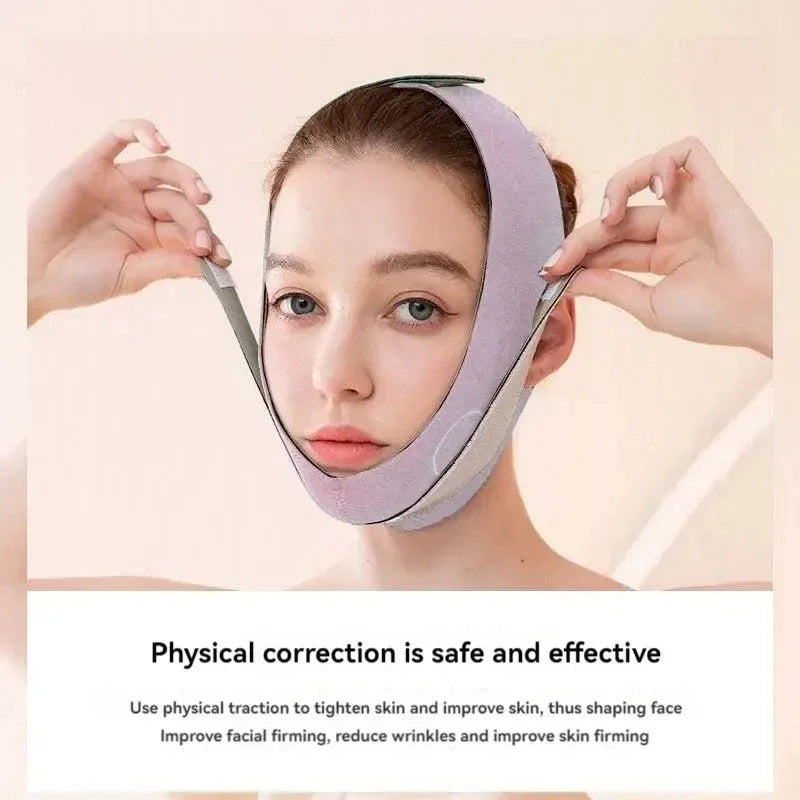 Aura Fitness Slimming Face Belt Lifting Double Chin Face Mask Tight but Not Strangling Suitable for All Kinds of Face Shape Slimming Tool