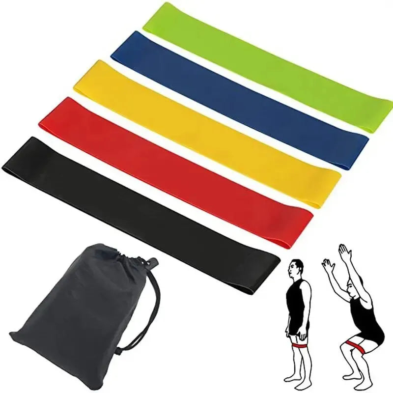 Aura Fitness Latex Resistance Circle Mini Mini Fitness Stretch Band Stretch Band Rally Band Strength Training Hip Stretch Circle Rally Band