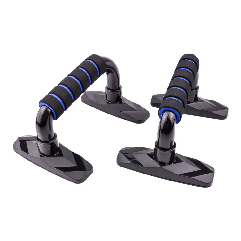 Aura Fitness 2Pcs Ergonomic Push up Bar Foam Handles Adjustable Push up Grip Handle Multifunctional Durable Chest Fitness Equipment Home Gym