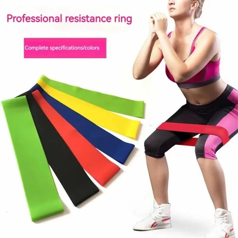 Aura Fitness Latex Resistance Circle Mini Mini Fitness Stretch Band Stretch Band Rally Band Strength Training Hip Stretch Circle Rally Band