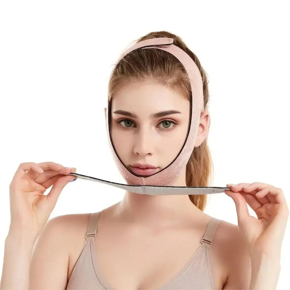 Aura Fitness Slimming Face Belt Lifting Double Chin Face Mask Tight but Not Strangling Suitable for All Kinds of Face Shape Slimming Tool